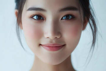 Fototapeta premium Close up portrait of a woman