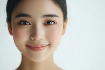 Close up portrait of a woman