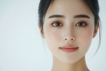 Fototapeta premium Close up portrait of a woman