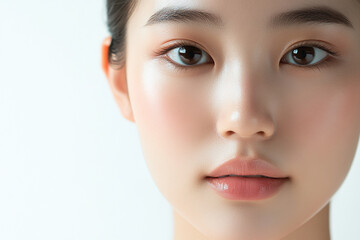 Fototapeta premium Close up portrait of a woman