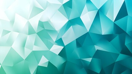 Fototapeta premium Geometric Triangle Mosaic Vector Pattern Background.