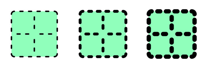 Editable middle center border vector icon. Part of a big icon set family. Perfect for web and app interfaces, presentations, infographics, etc