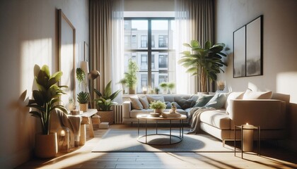 Fototapeta premium modern living roommodern living room