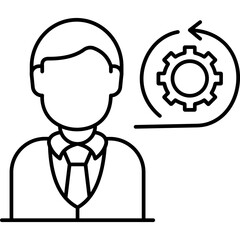 Project development vector icon 