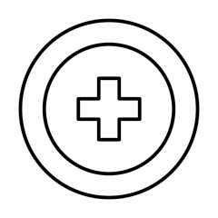 Obraz premium healthcare of healthy care with simple icons