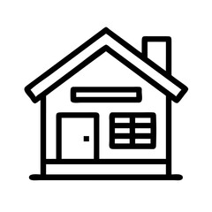 home line vector icon illustration