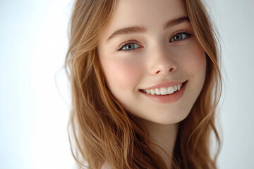 Fototapeta premium Close up portrait of a woman