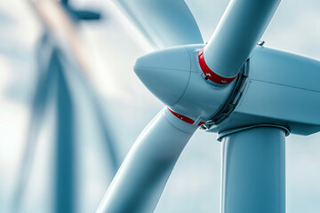 Offshore and onshore wind farms harnessing wind power