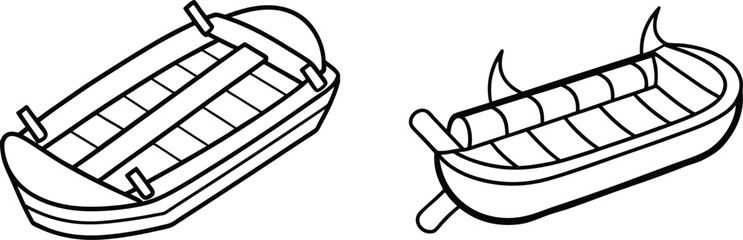 hand drawn illustration of an cream