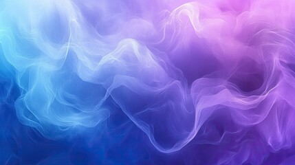 Fototapeta premium A smooth gradient of cool blues and purples, creating a calming, abstract background with soft transitions