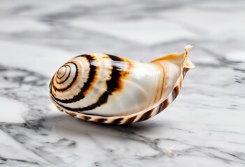 Seashell are beautiful and used for decoration, with patterns and colors.