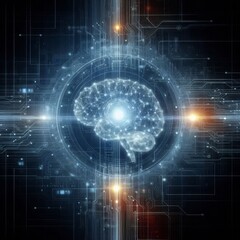 Digital backdround ideal for technological operations, neural networks, AI, data transmission and encryption, digital archives, audio and visual representations, scientific research
