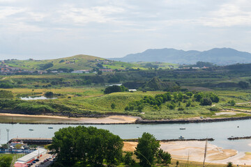 Obraz premium Suances coast Cantabria Spain