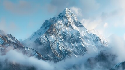 snow capped mountain wallpaper