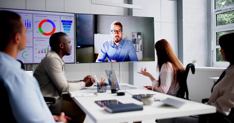 Online Video Conference Training Business Meeting