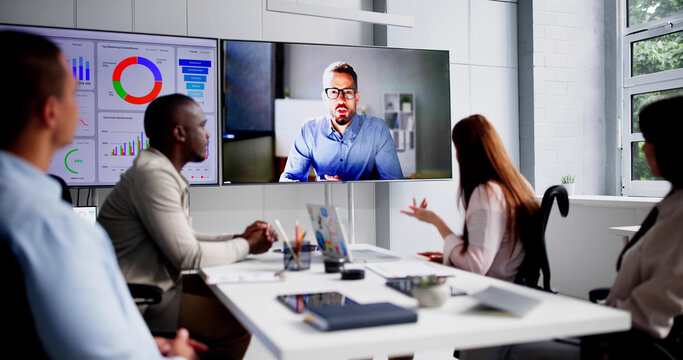 Online Video Conference Training Business Meeting