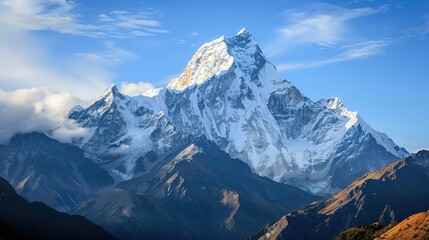 snow capped mountain wallpaper