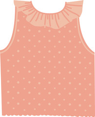 Newborn baby shirt. Cute child textile icon