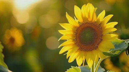 sunflower close up wallpaper