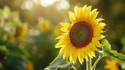 sunflower close up wallpaper