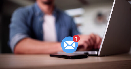 Online Mobile Email Message Spam
