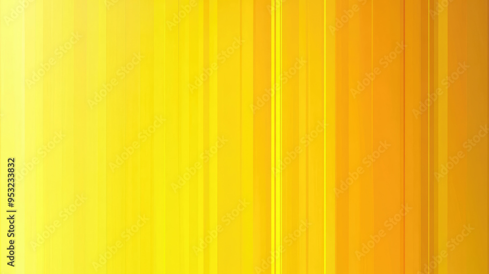 Wall mural abstract seamless horizontal gradient background. rich yellow color with a thin vertical line, detai