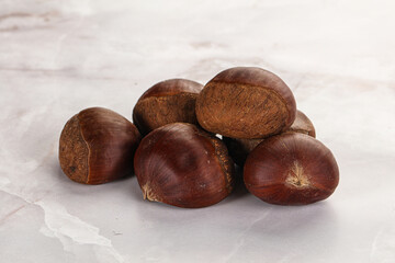Tasty delicous brown natural Chestnut