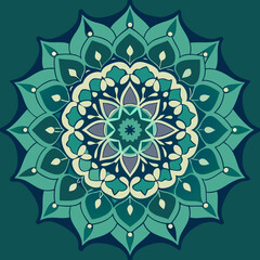 Textile Mandala pattern design