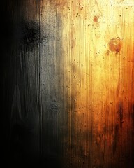 Obraz premium A gradient wood texture with a burnt effect, transitioning from dark to warm tones, creating a dramatic and rustic aesthetic.