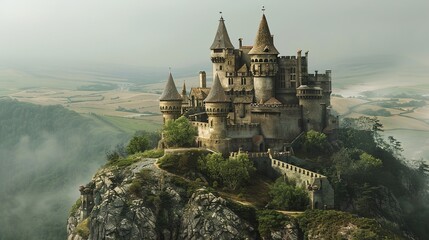 historic castle wallpaper