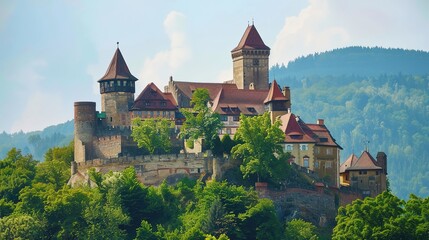 Obraz premium historic castle