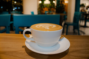 Café - cafetería - capuchino 