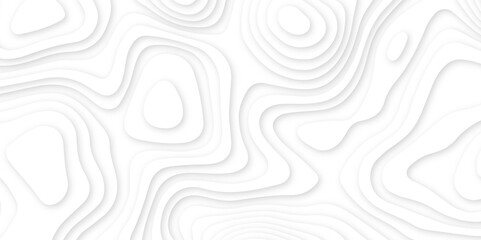 Abstract white color papercut pattern background design .3d wave paper texture vector illustration .seamless fabric waves lines backdrop .Beautiful modern Papercut style elegant fluid background.