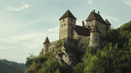Naklejka premium historic castle