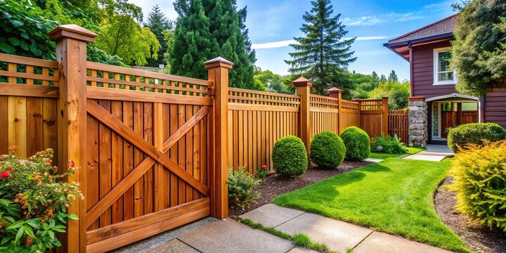 Budget friendly wooden fence and gate installation options