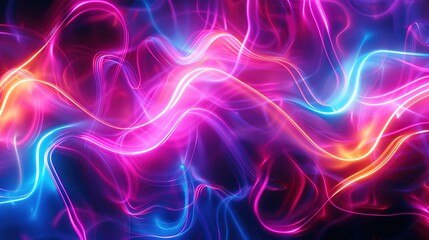 neon abstract pattern wallpaper