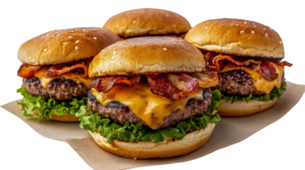 Delicious Bacon Cheeseburger Sliders