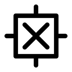 hall effect, sensor, devices, electrical, electronic outline icon