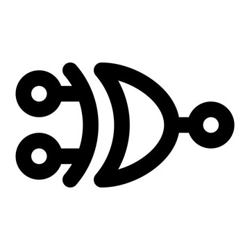 xor gate, logic, gates, electrical, electronic outline icon