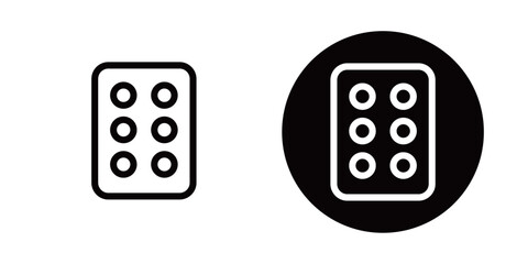 薬、医療に関するアイコン素材