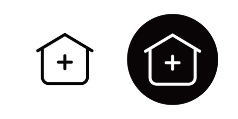 訪問医療、医療に関するアイコン素材