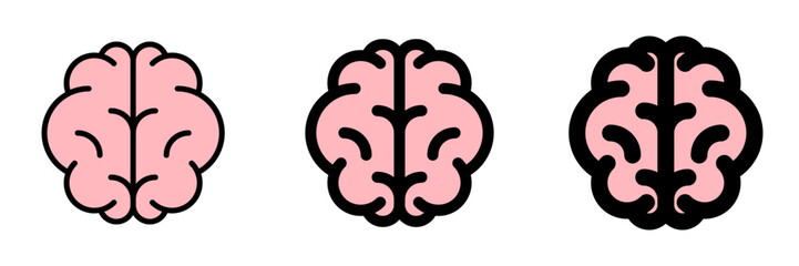 Editable brain vector icon. Part of a big icon set family. Perfect for web and app interfaces, presentations, infographics, etc