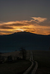Obraz premium Dolina Popradu, Popradzki Park Krajobrazowy, wiosna
