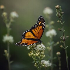 monarch butterfly on a flower