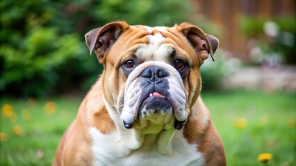 Obraz premium Male English Bulldog