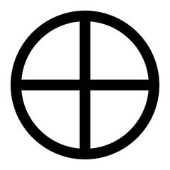 earth, planet, solar system, unicode, astronomical, astronomy outline icon