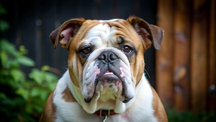 Obraz premium Male English Bulldog