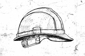 Printable coloring page featuring detailed outline of hand tools