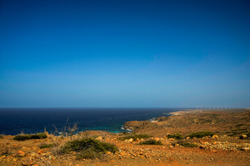 Aruba – picturesque view of a Caribbean island
