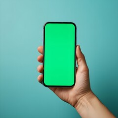 hand holding a mobile 